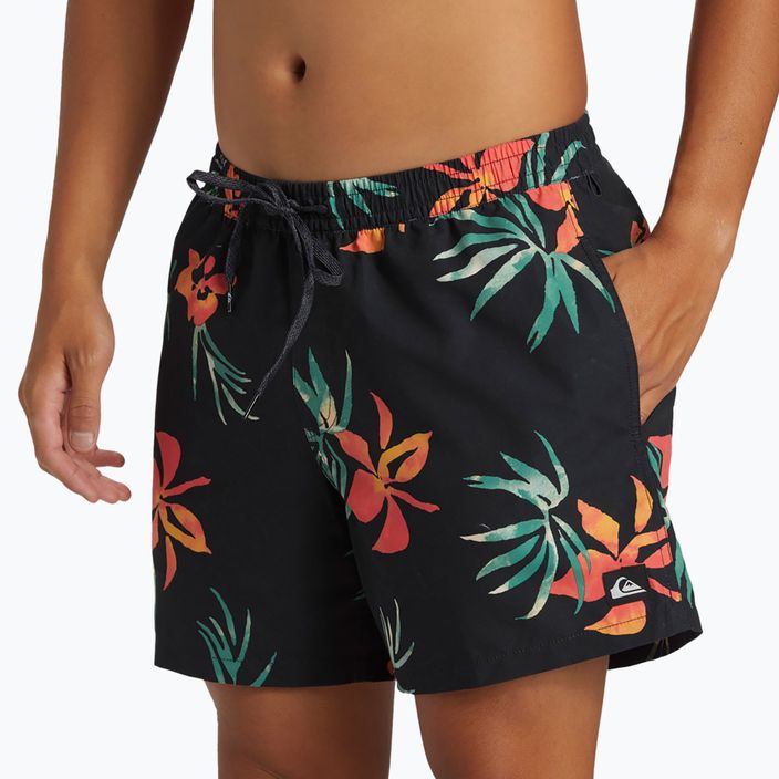 Quiksilver Everyday Mix Wolley 15 black men's swim shorts 5