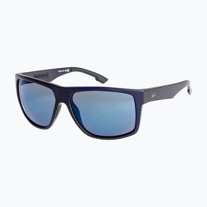 Quiksilver men's Transmission navy flash blue sunglasses
