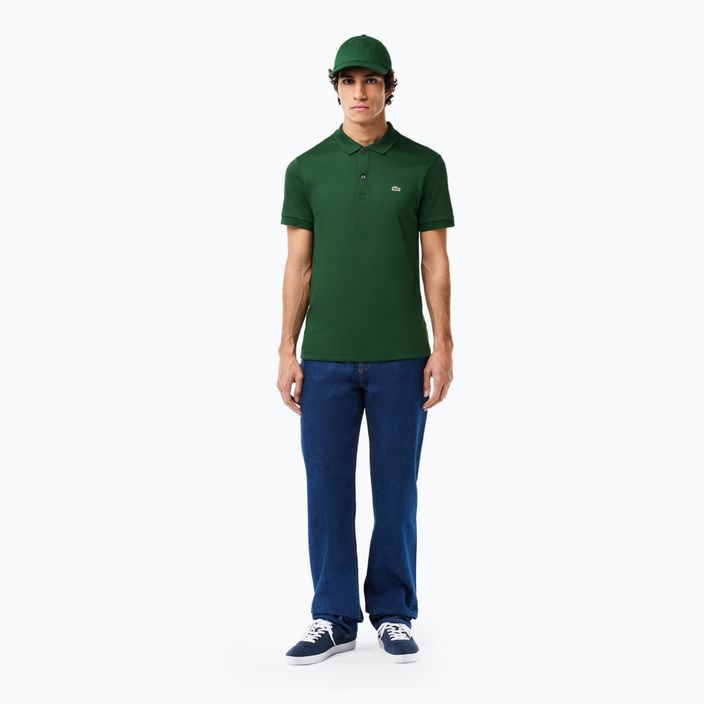 Lacoste men's polo shirt DH2050 green 3