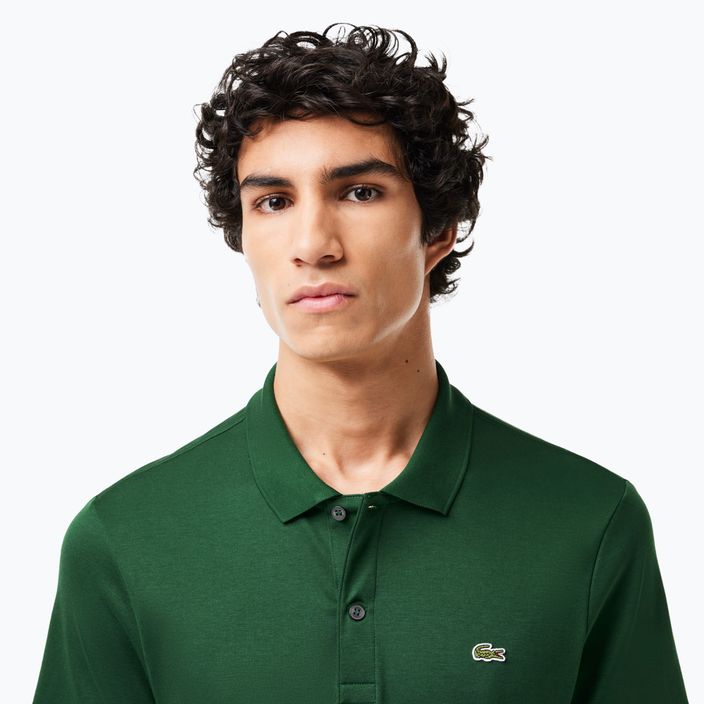 Lacoste men's polo shirt DH2050 green 4