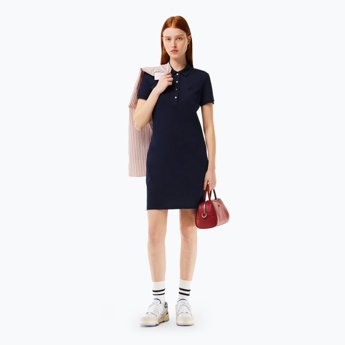 Lacoste dress EF5473 166 navy blue 3