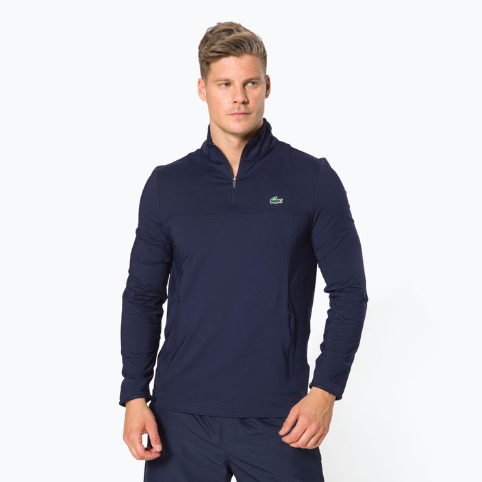 Lacoste men's tennis sweatshirt navy blue SH4806
