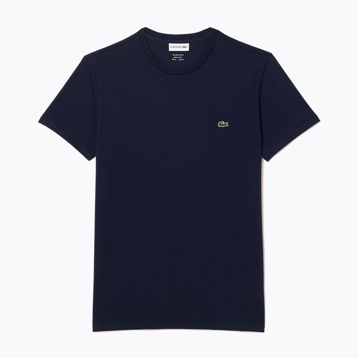 Lacoste men's T-shirt TH6709 navy blue 4