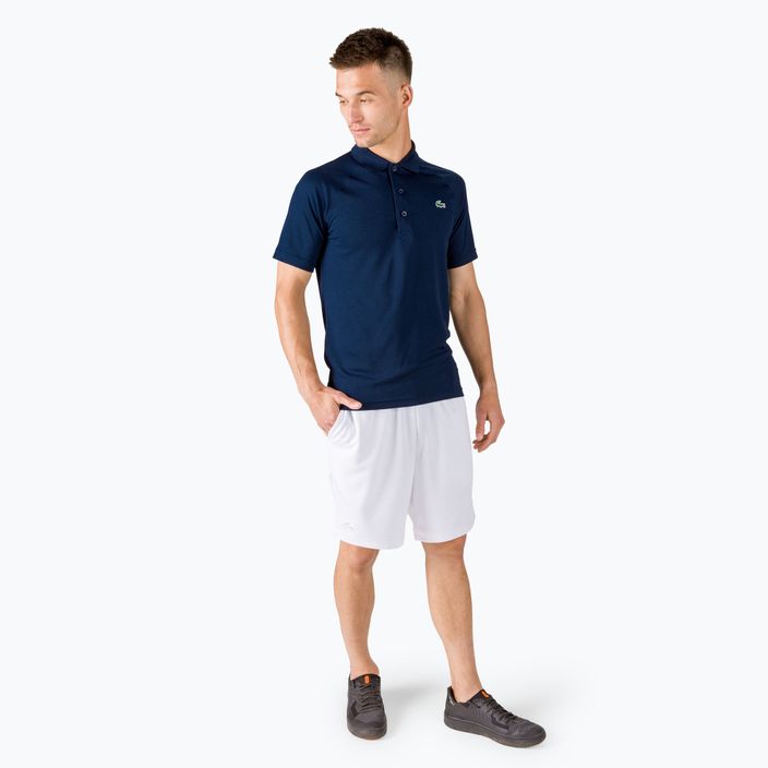 Lacoste men's tennis polo shirt blue DH3201 2
