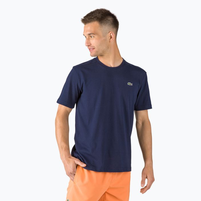 Lacoste men's tennis shirt navy blue TH7618 2