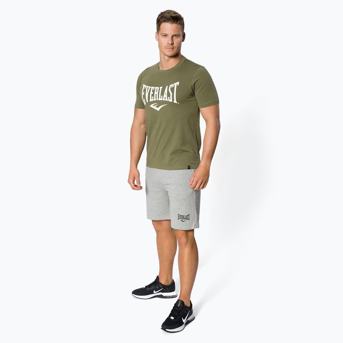 Men's training t-shirt Everlast Russel green 807580-60 2