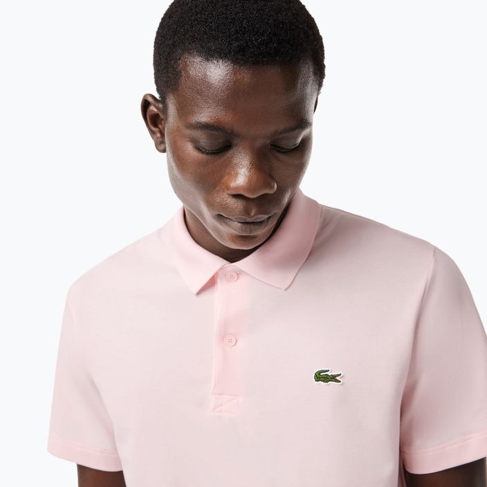 Lacoste men's polo shirt DH0783 flamingo 4