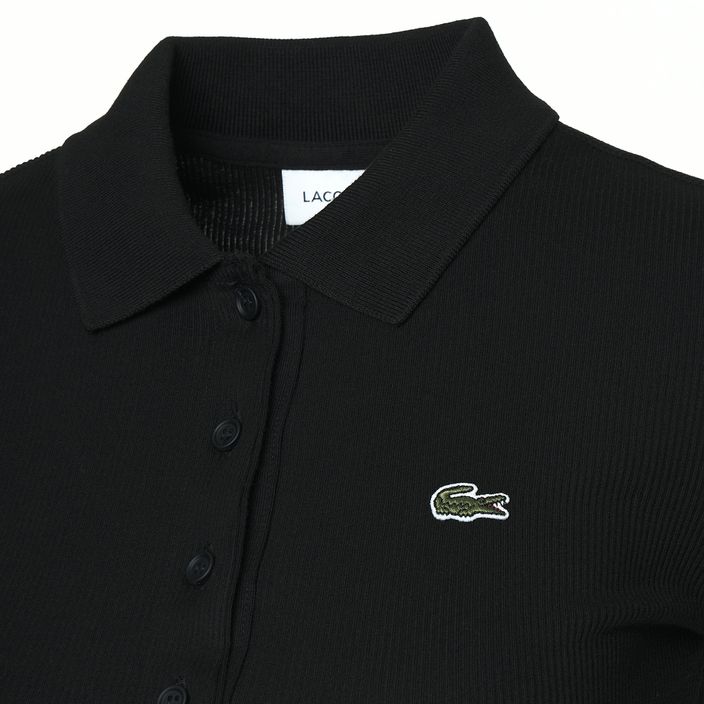 Lacoste women's polo shirt DF5377 black 3