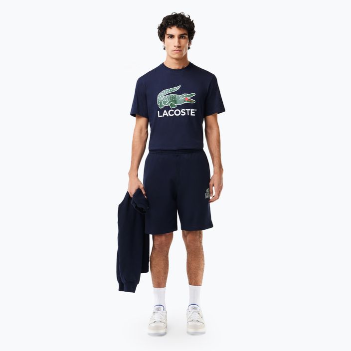 Lacoste men's T-shirt TH1285 navy blue 3