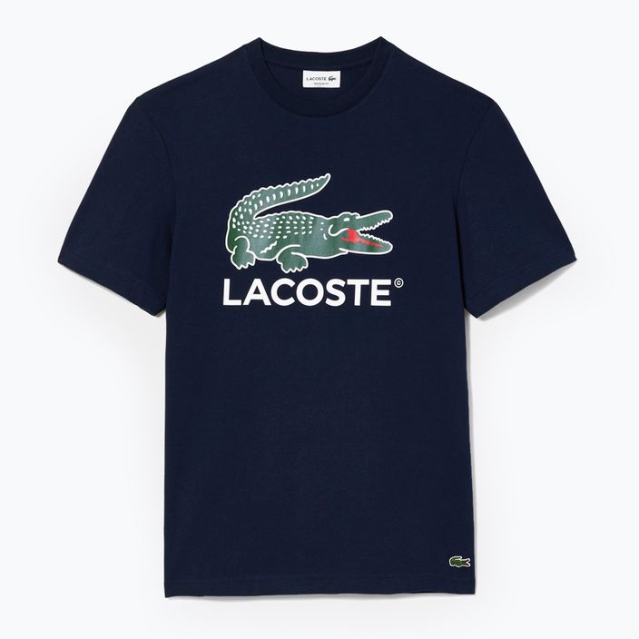 Lacoste men's T-shirt TH1285 navy blue 5