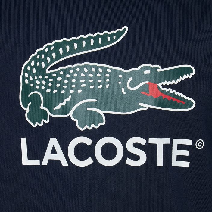 Lacoste men's SH1281 navy blue sweatshirt 3