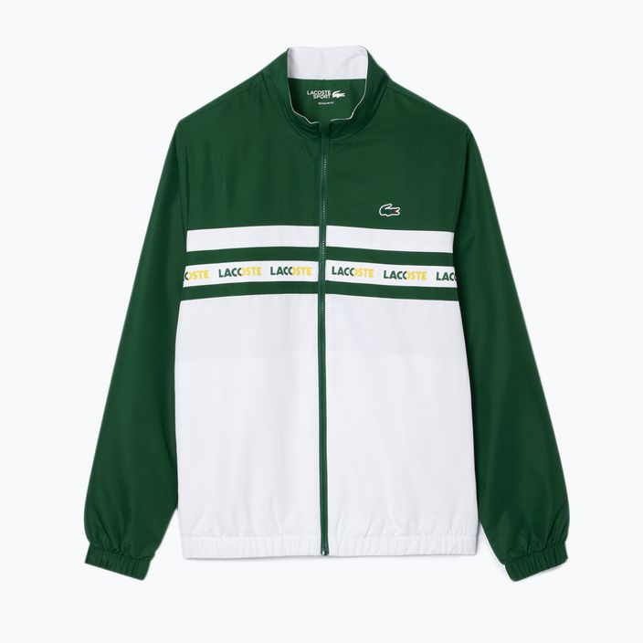 Lacoste men's tennis tracksuit WH7567 green/white 6