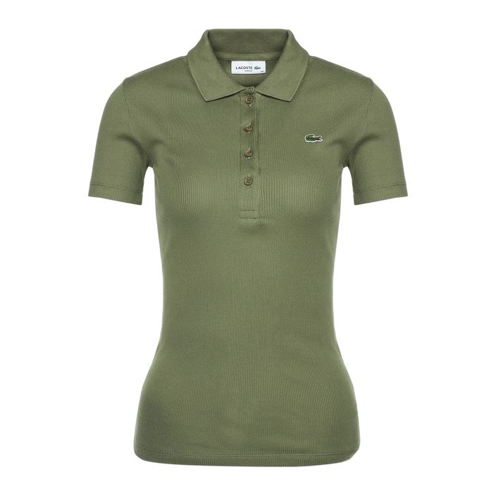 Lacoste women's polo shirt DF5377 khaki 4