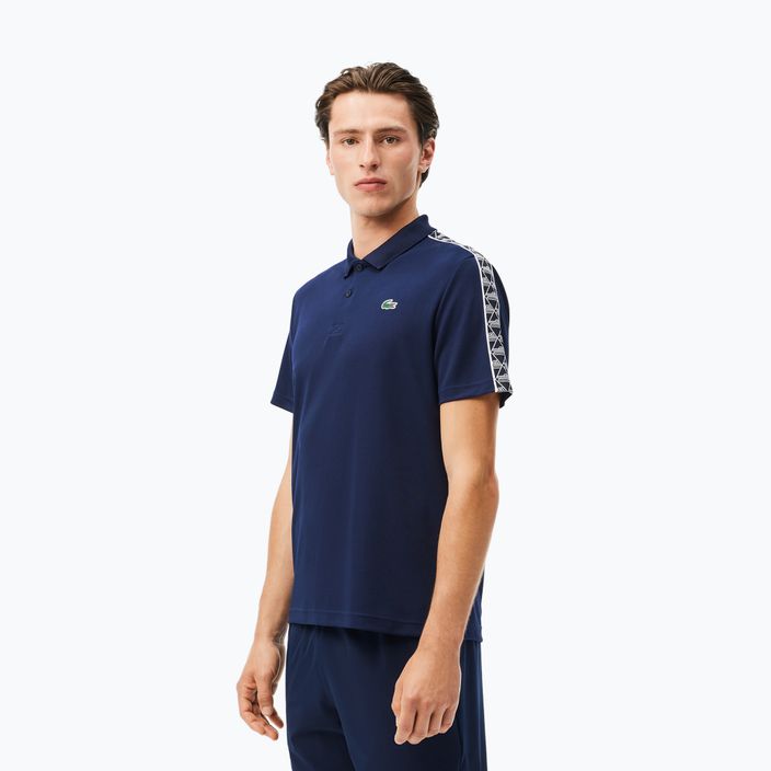 Lacoste men's polo shirt DH2557 navy blue