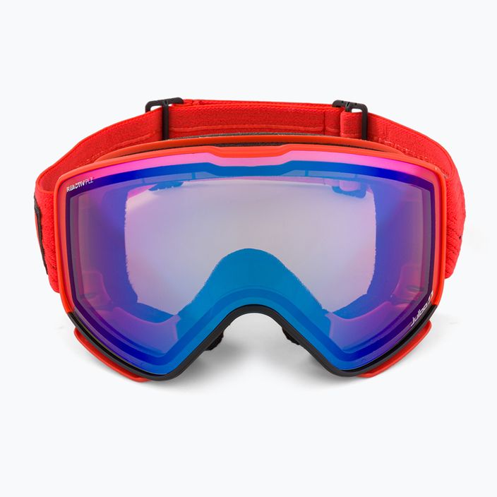 Julbo Quickshift Reactiv Polarised red/flash blue ski goggles 2