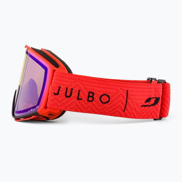 Julbo Quickshift Reactiv Polarised red/flash blue ski goggles 4