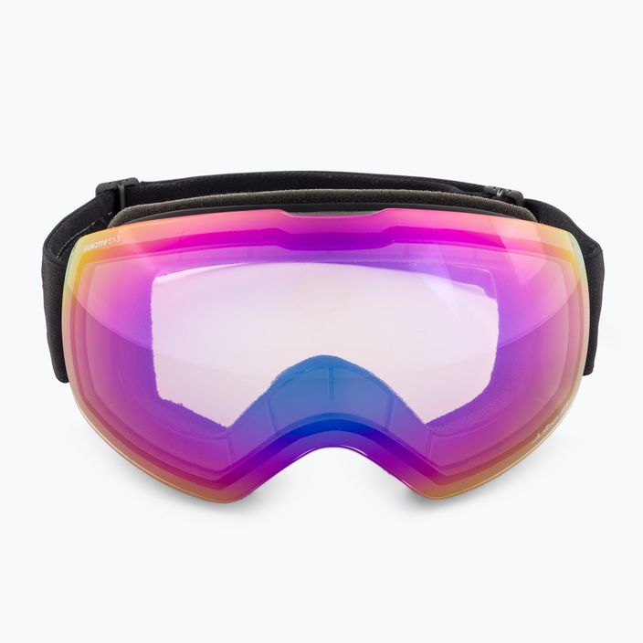 Julbo Shadow Reactiv High Contrast ski goggles black/white/flash blue 2