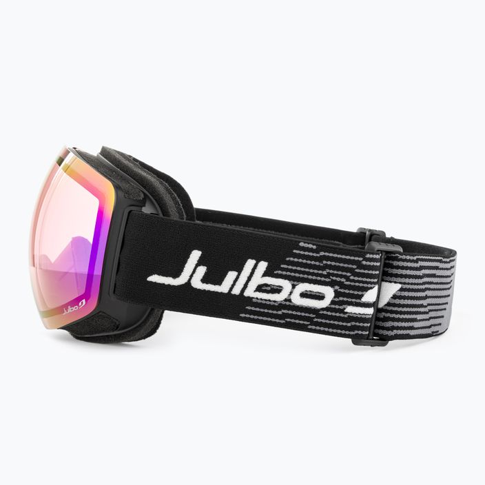 Julbo Shadow Reactiv High Contrast ski goggles black/white/flash blue 4