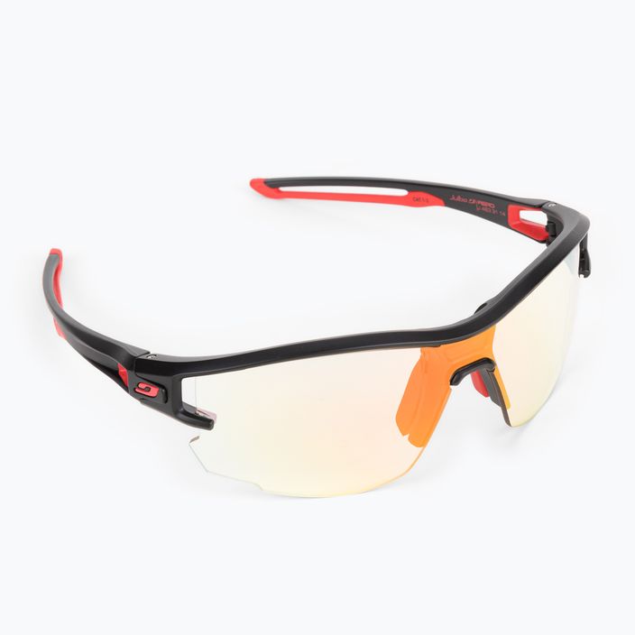 Julbo Aero Reactiv Performance Laf matt black/red cycling glasses J4833114