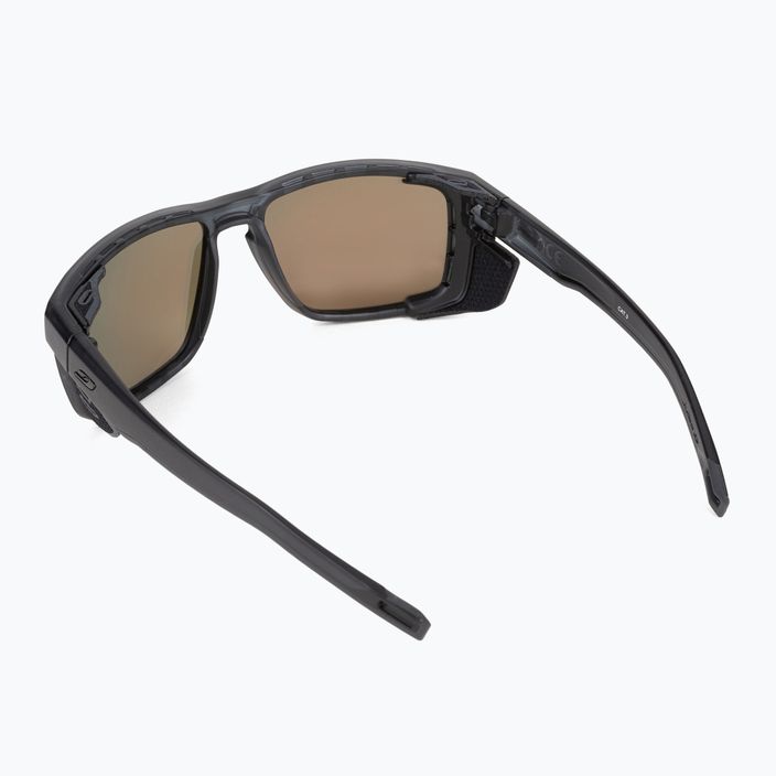 Julbo Shield Polarized 3Cf matt translucent/translucent black/black sunglasses J5069414 2