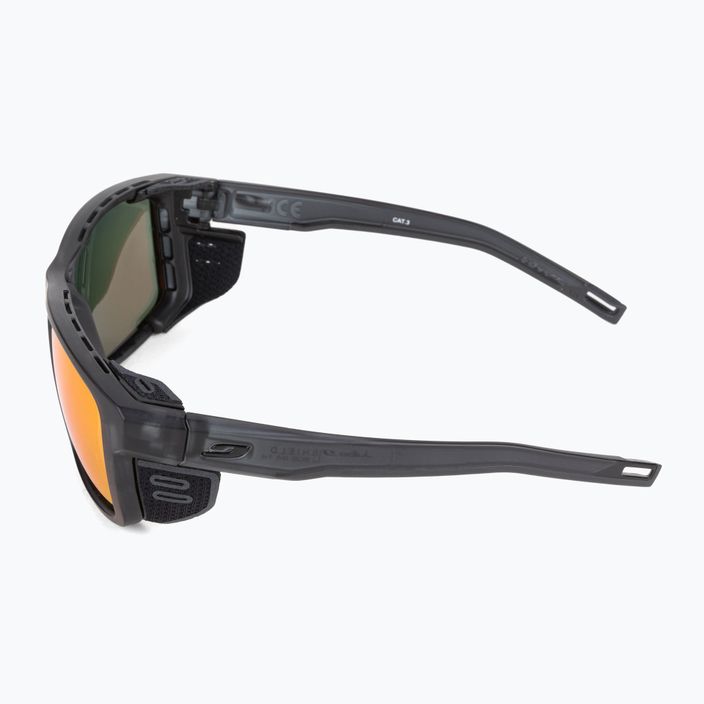 Julbo Shield Polarized 3Cf matt translucent/translucent black/black sunglasses J5069414 4