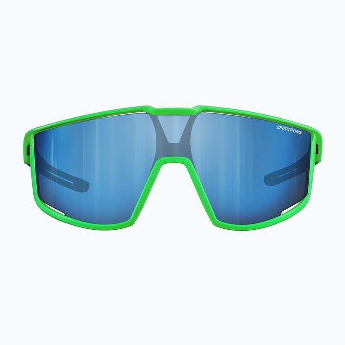 Julbo Fury S Spectron 3Cf matt fluorescent green/black children's cycling glasses J5501116 3
