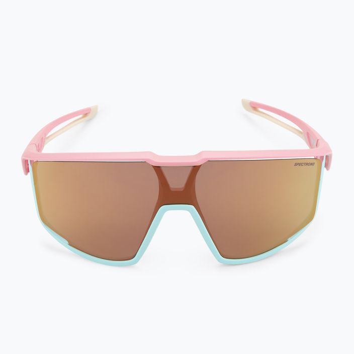 Julbo Fury Spectron 3Cf matt pastel pink/light blue cycling glasses 3