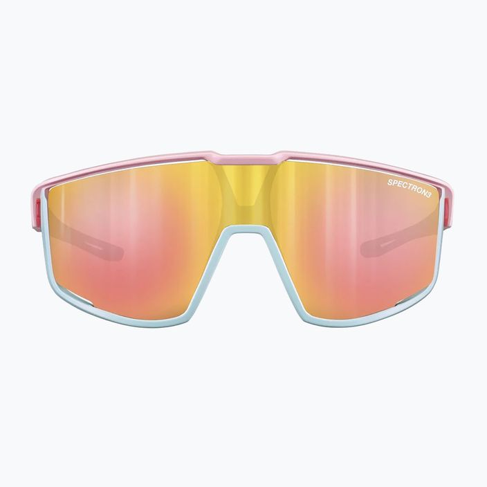 Julbo Fury Spectron 3Cf matt pastel pink/light blue cycling glasses 6