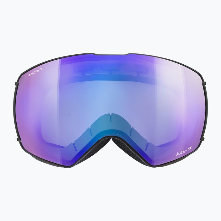 Julbo Lightyear Reactiv Glare Control ski goggles black/grey/flash blue 4