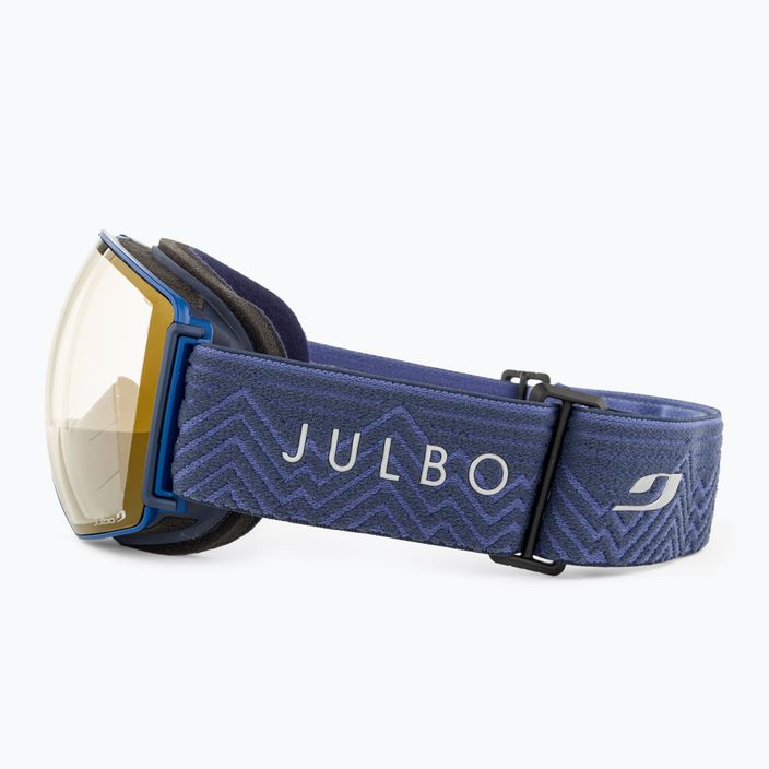 Julbo Lightyear Reactiv High Contrast blue/blue/flash infrared ski goggles 4