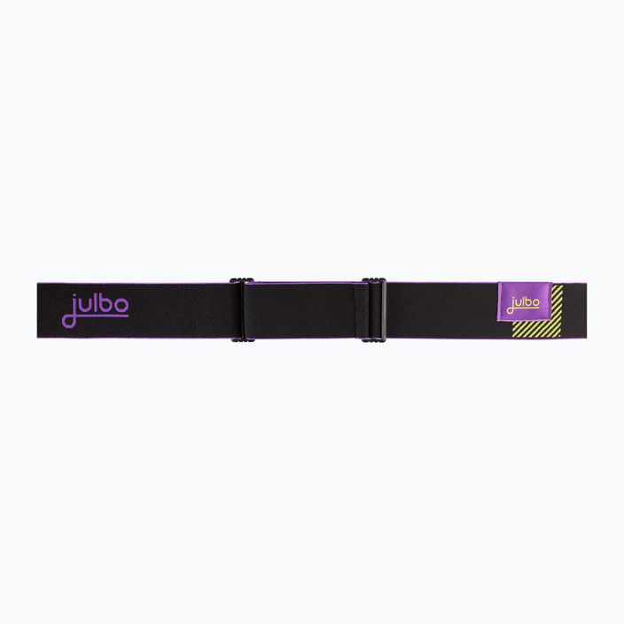 Julbo Razor Edge Reactiv Glare Control ski goggles purple/black/flash green 5