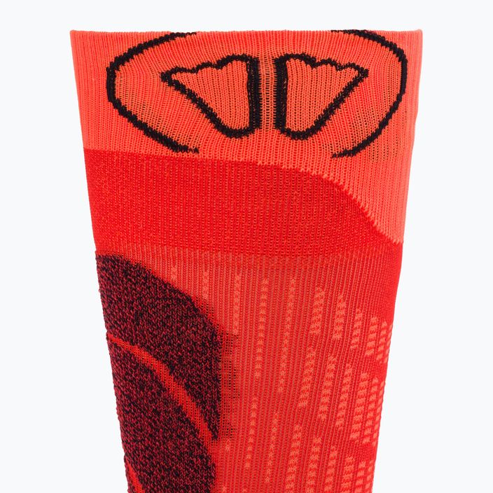 Children's ski socks SIDAS Ski Merino orange CSOSKMEJR22_REOR 5