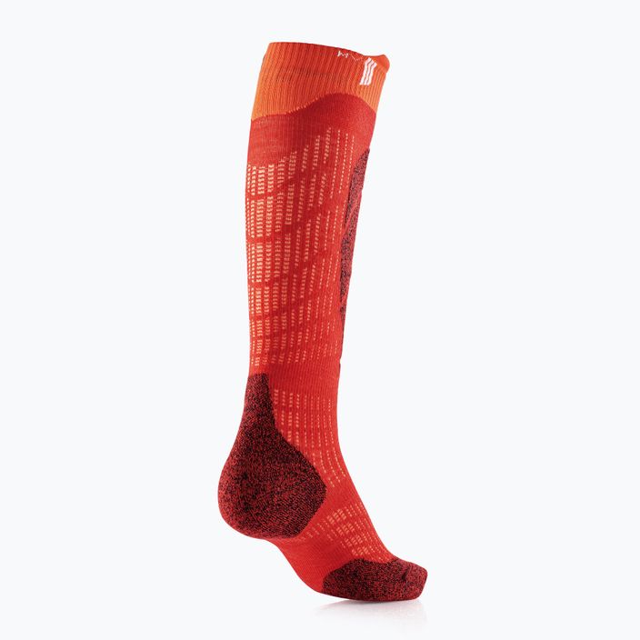 Children's ski socks SIDAS Ski Merino orange CSOSKMEJR22_REOR 9