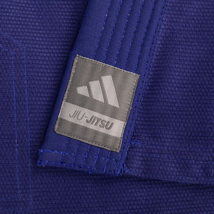 GI for Brazilian jiu-jitsu adidas Challenge 2.0 blue/grey 9