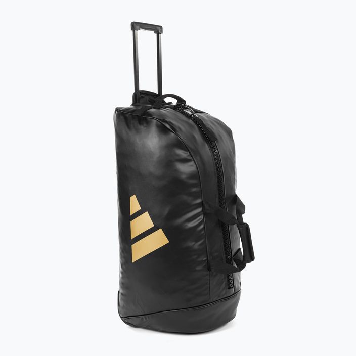 adidas travel bag 120 l black/gold 2