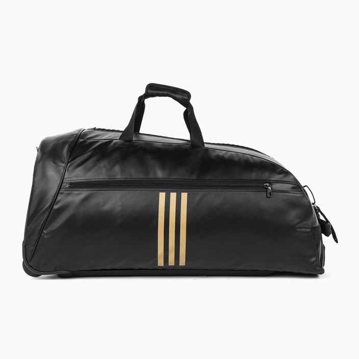 adidas travel bag 120 l black/gold 4