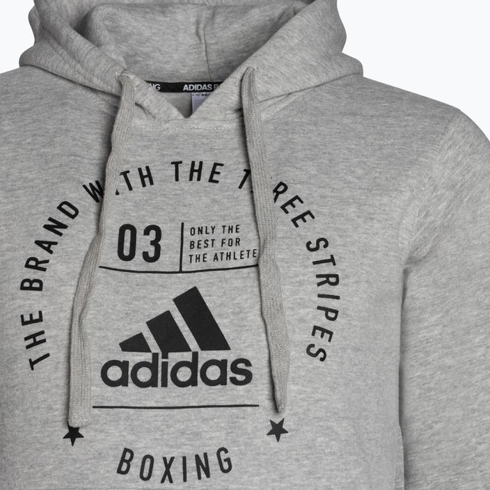 adidas Hoodie Boxing training sweatshirt grey ADICL02B 3