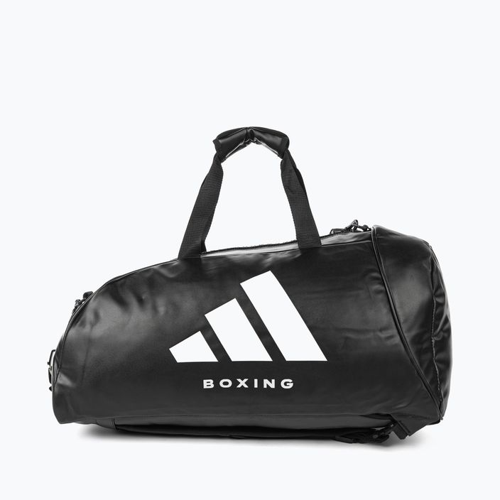 adidas 2-in-1 Boxing M black/white training bag