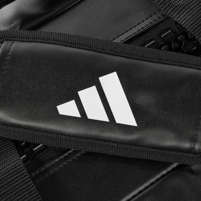 adidas 2-in-1 Boxing M black/white training bag 6