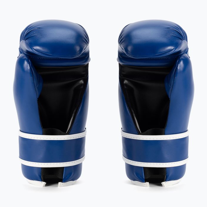 adidas Point Fight boxing gloves Adikbpf100 blue and white ADIKBPF100 2