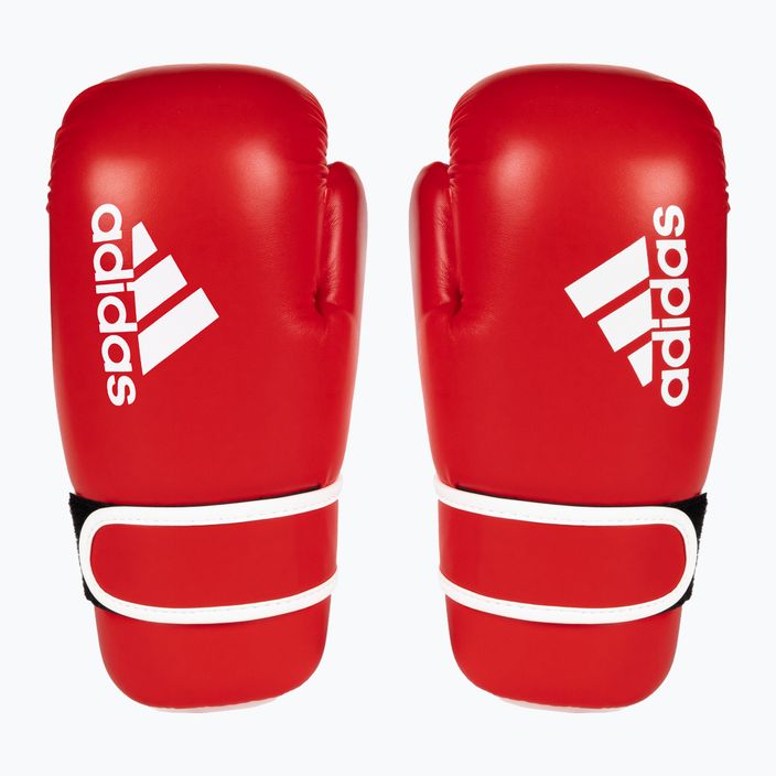 adidas Point Fight boxing gloves Adikbpf100 red and white ADIKBPF100 2