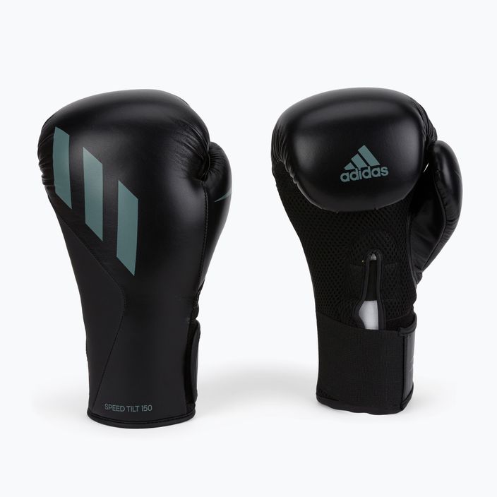 adidas Speed Tilt black boxing gloves SPD150TG 3