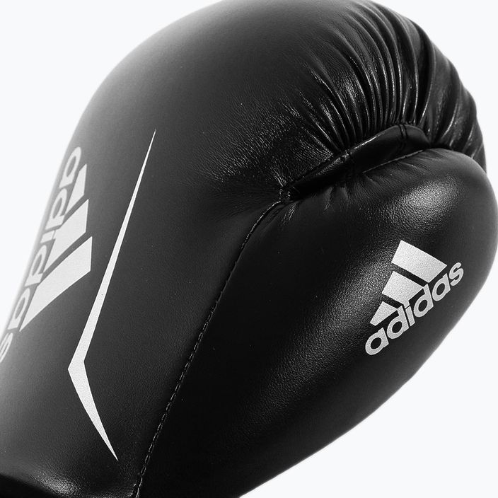 adidas Youth Boxing Set children's bag + gloves black and white ADIBPKIT10-90100 5