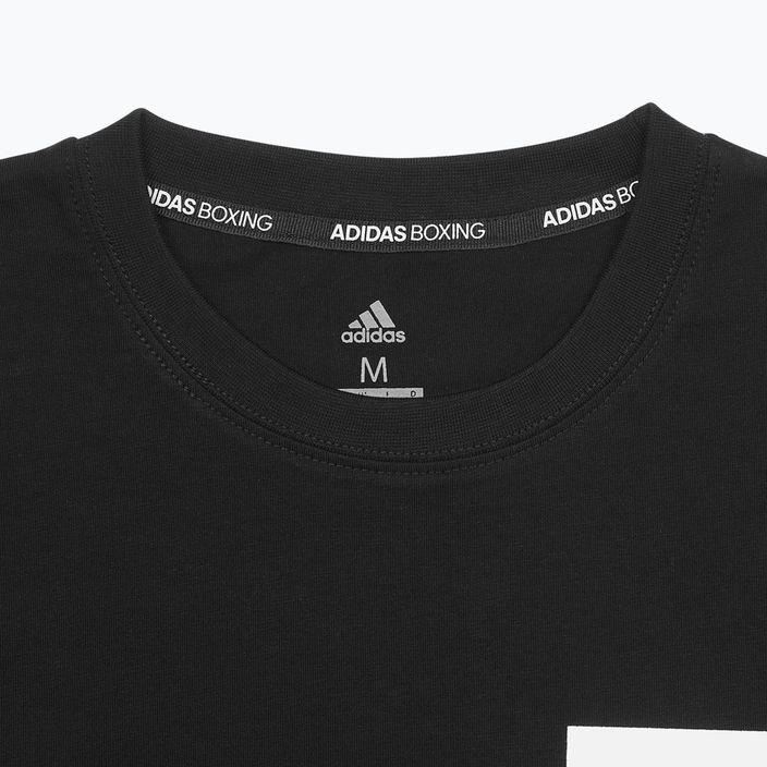 Men's adidas Boxing black/white t-shirt 6