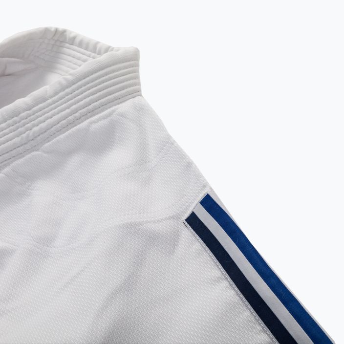 GI for children's Brazilian jiu-jitsu adidas Range white/gradient blue 6