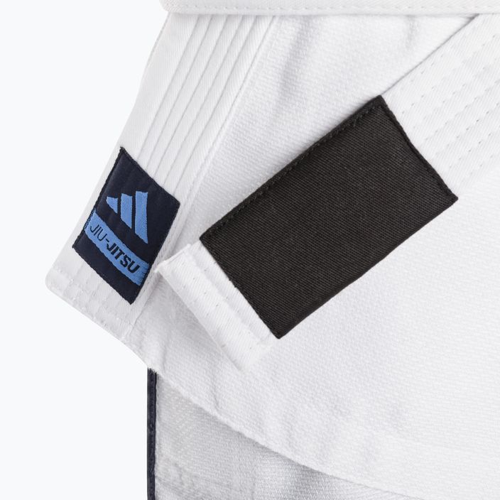GI for Brazilian jiu-jitsu adidas Range white/gradient blue 6