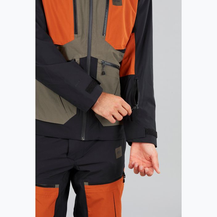 Picture Naikoon men's ski jacket 20/20 green MVT391-B 10