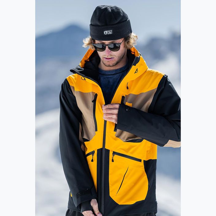 Picture Naikoon men's ski jacket 20/20 yellow MVT391-C 23