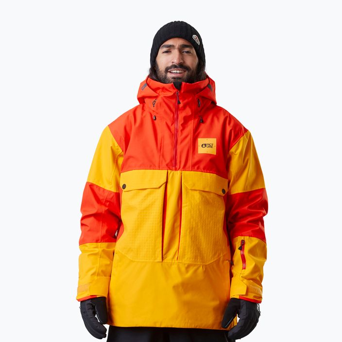 Picture Anton men's ski jacket 20/20 yellow MVT394-C