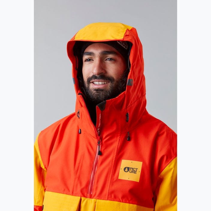 Picture Anton men's ski jacket 20/20 yellow MVT394-C 9